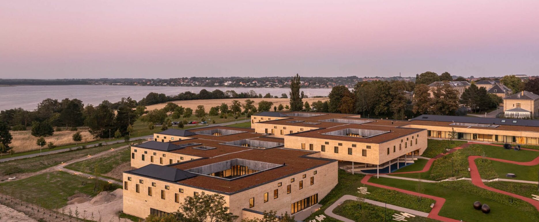 Neue forensische Psychiatrie am Sankt Hans in Roskilde - Top view - Fitness equipment